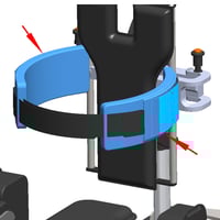 Chest and hip support Chest and hip support